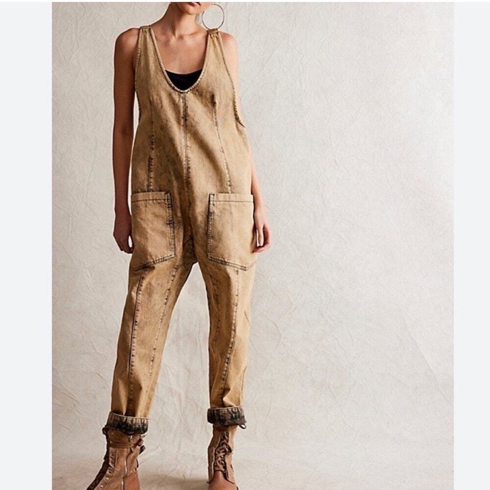 XS Free People High Roller Jumpsuit